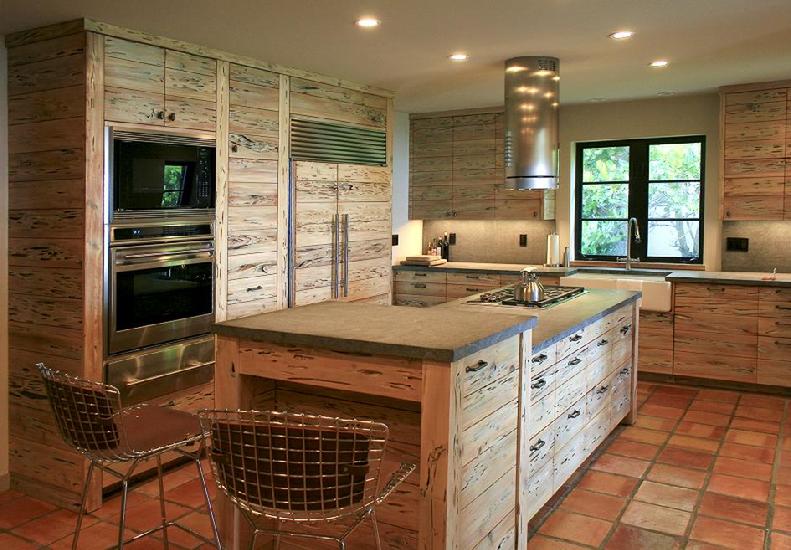 pecky cypress cabinetry